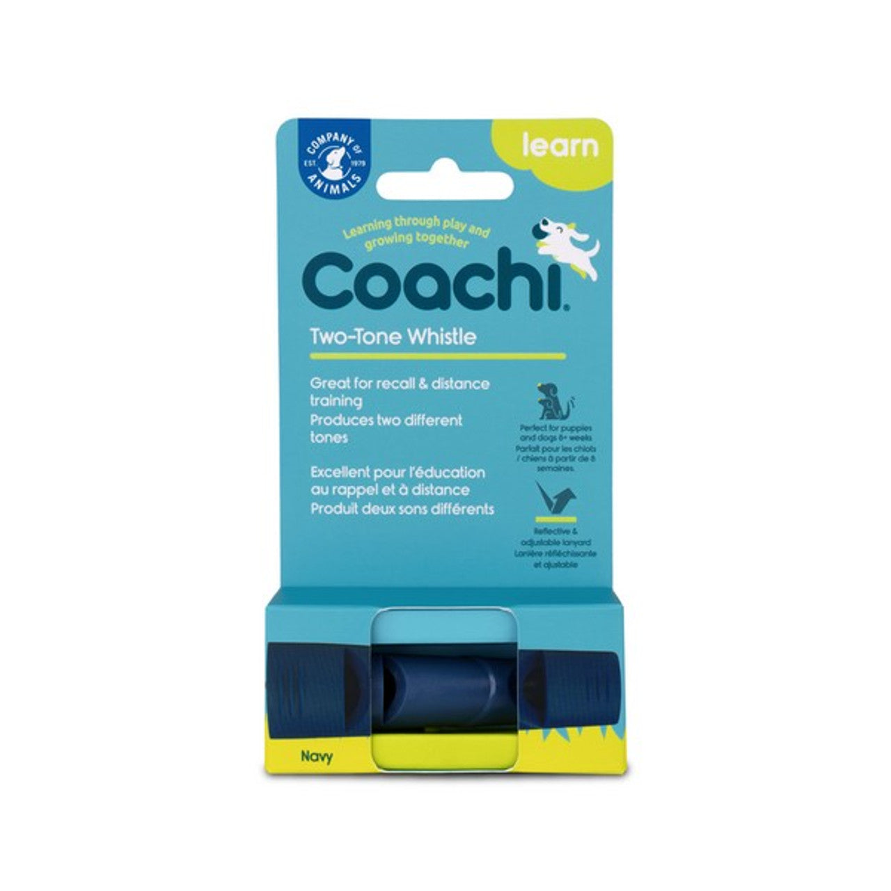 Coachi Two-Tone Whistle Navy