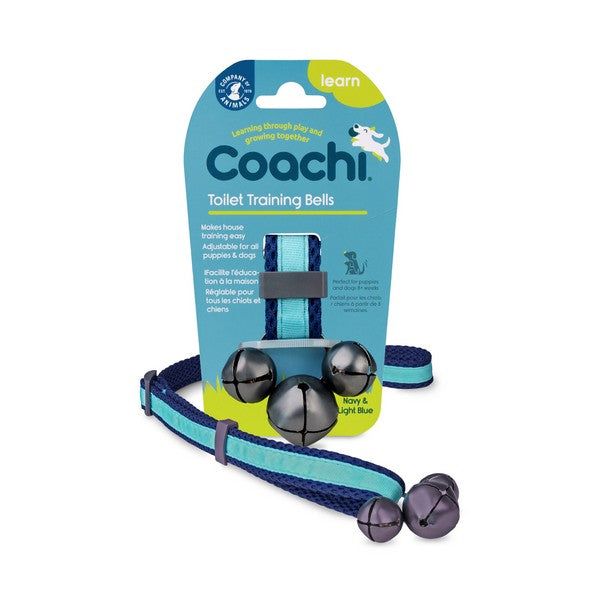 CoA Coachi Toilet Training Bells Navy & Light Blue