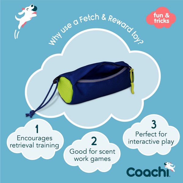 CoA Coachi Fetch & Reward Navy & Lime