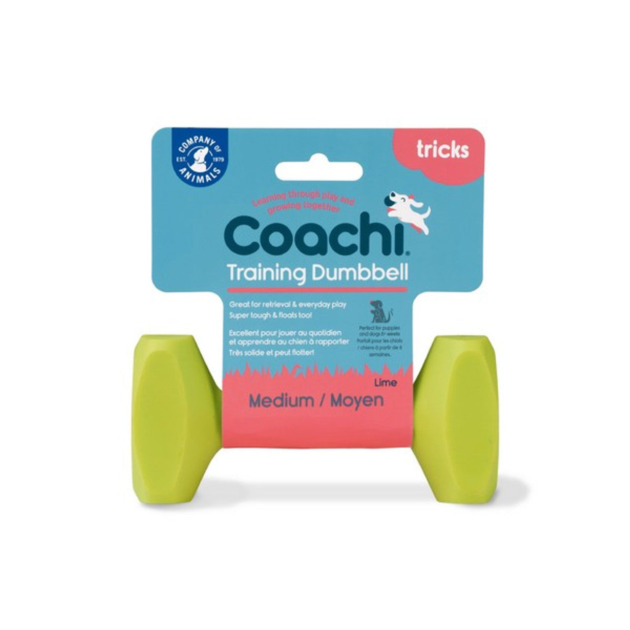 CoA Coachi Training Dumbbell Lime 14cm