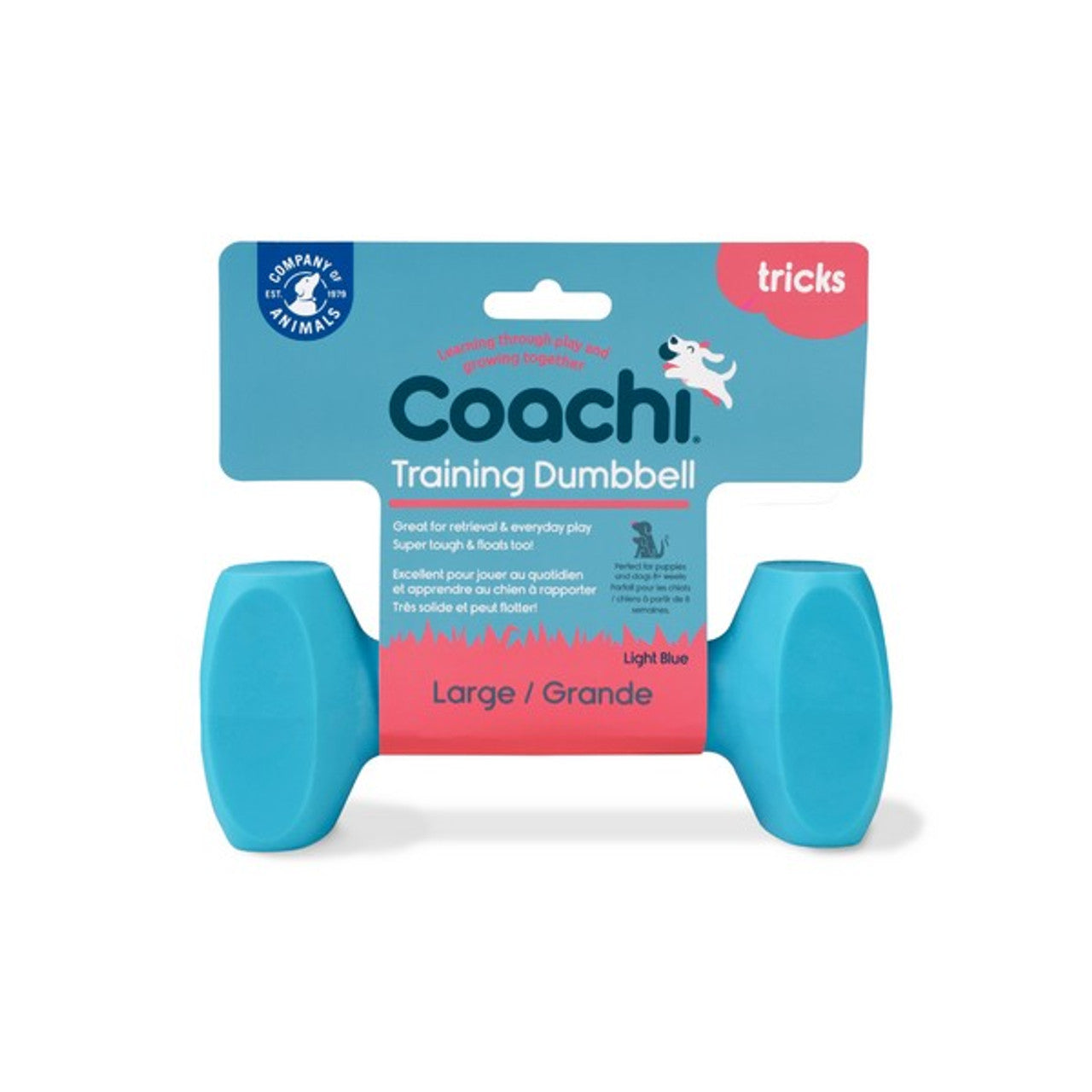 CoA Coachi Training Dumbbell Light Blue 19cm