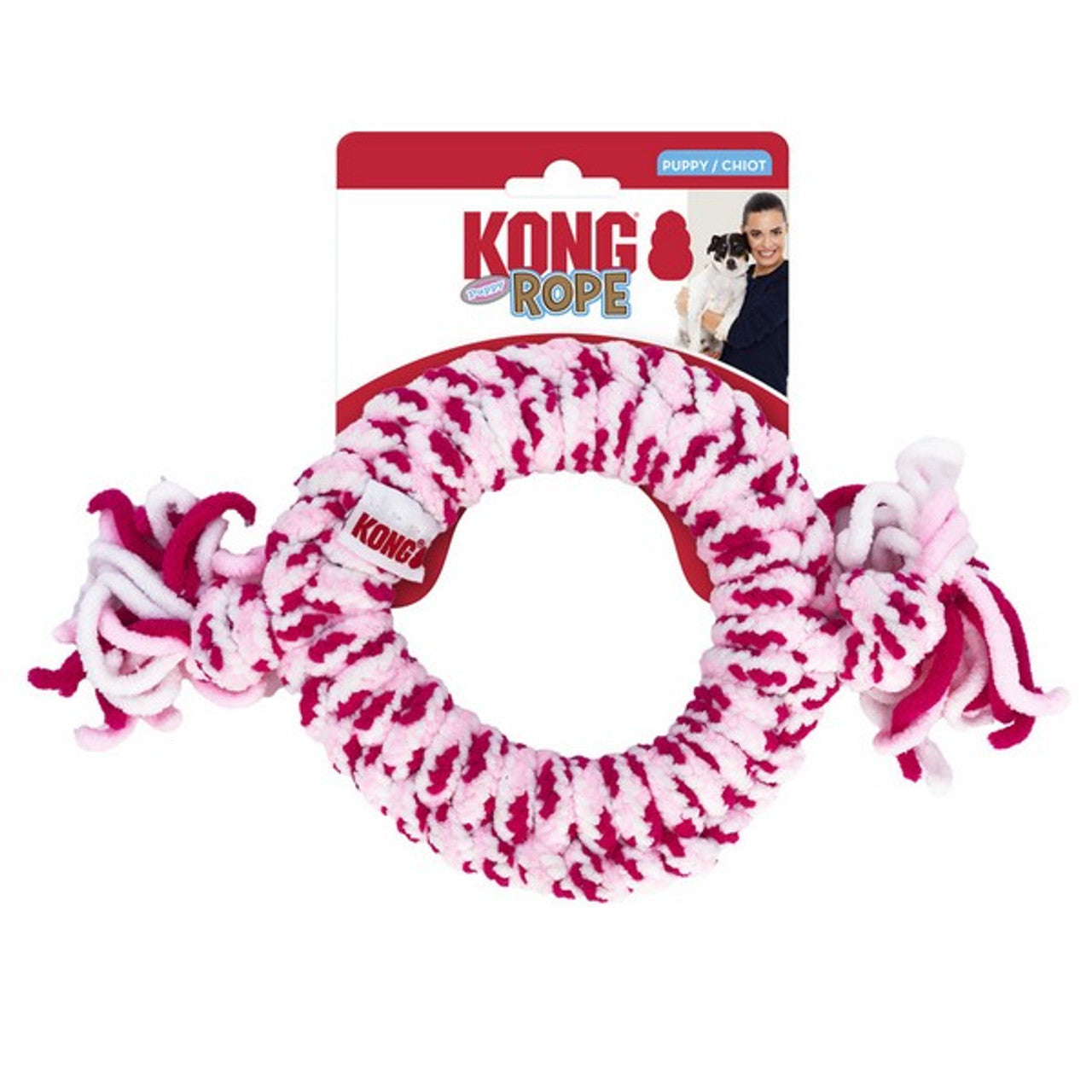 KONG Rope Ring Puppy Assorted Medium