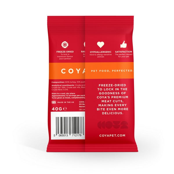 Coya Dog Treats - Turkey 40g