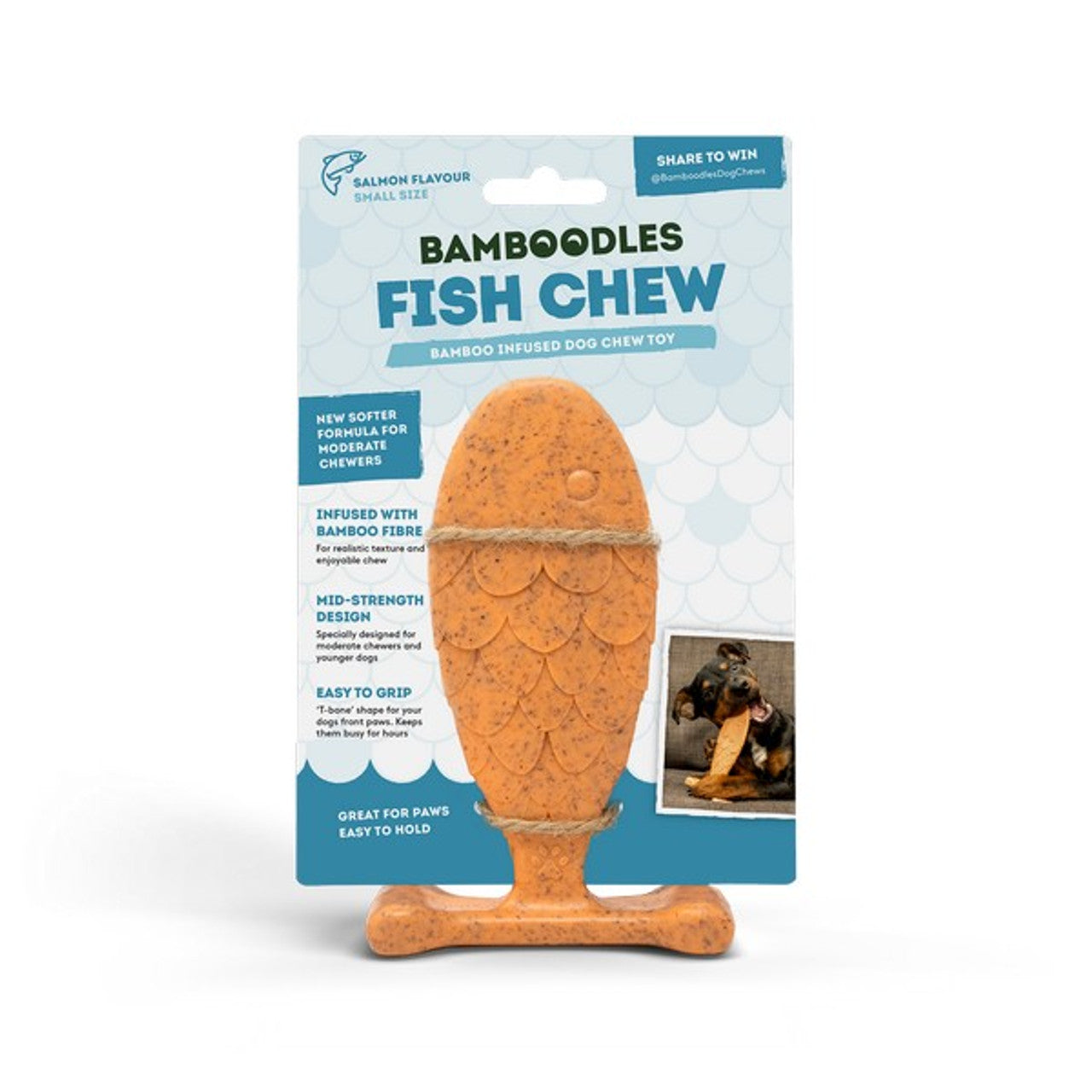 Bamboodles Fish Puppy and Moderate Chewers