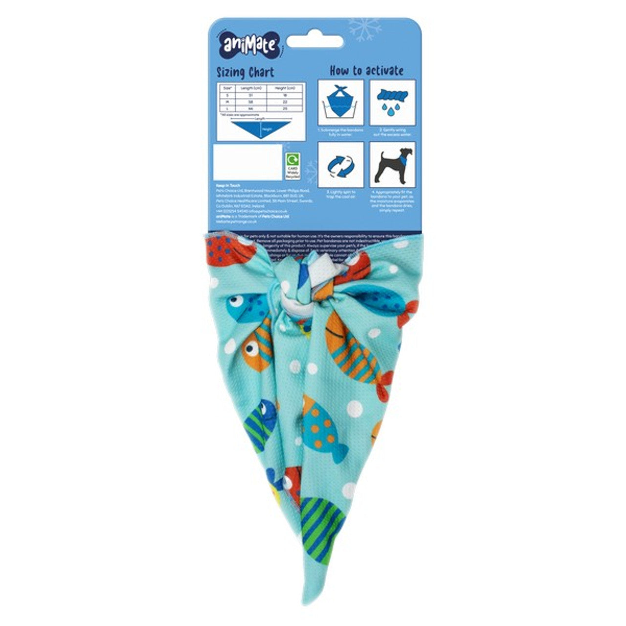 Animate Cooling Bandana Fish