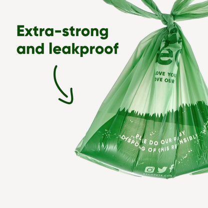 Beco Recycled Poop Bags with Handles | Mint Scented