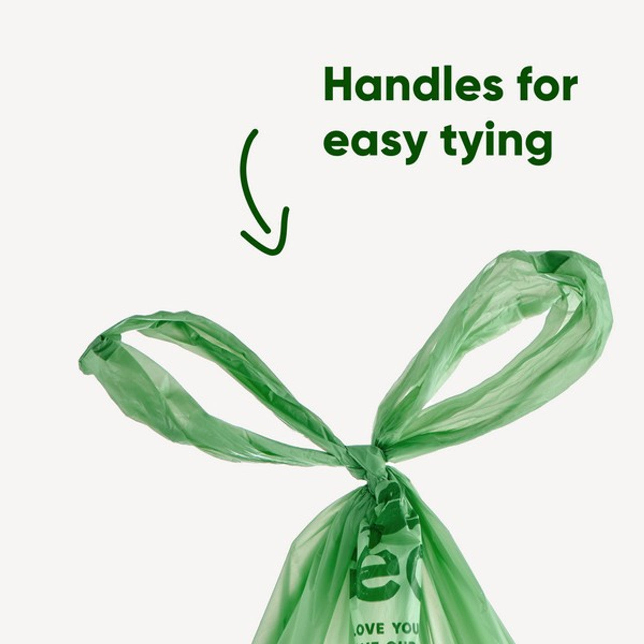 Beco Recycled Poop Bags with Handles | Mint Scented