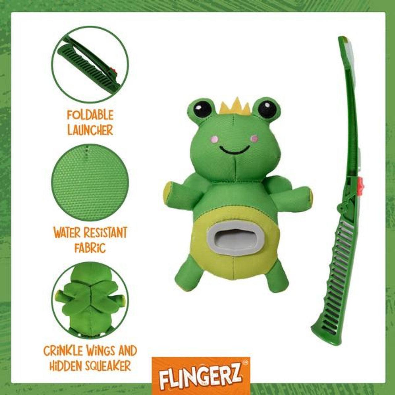 Rosewood Flingerz Frog Throw