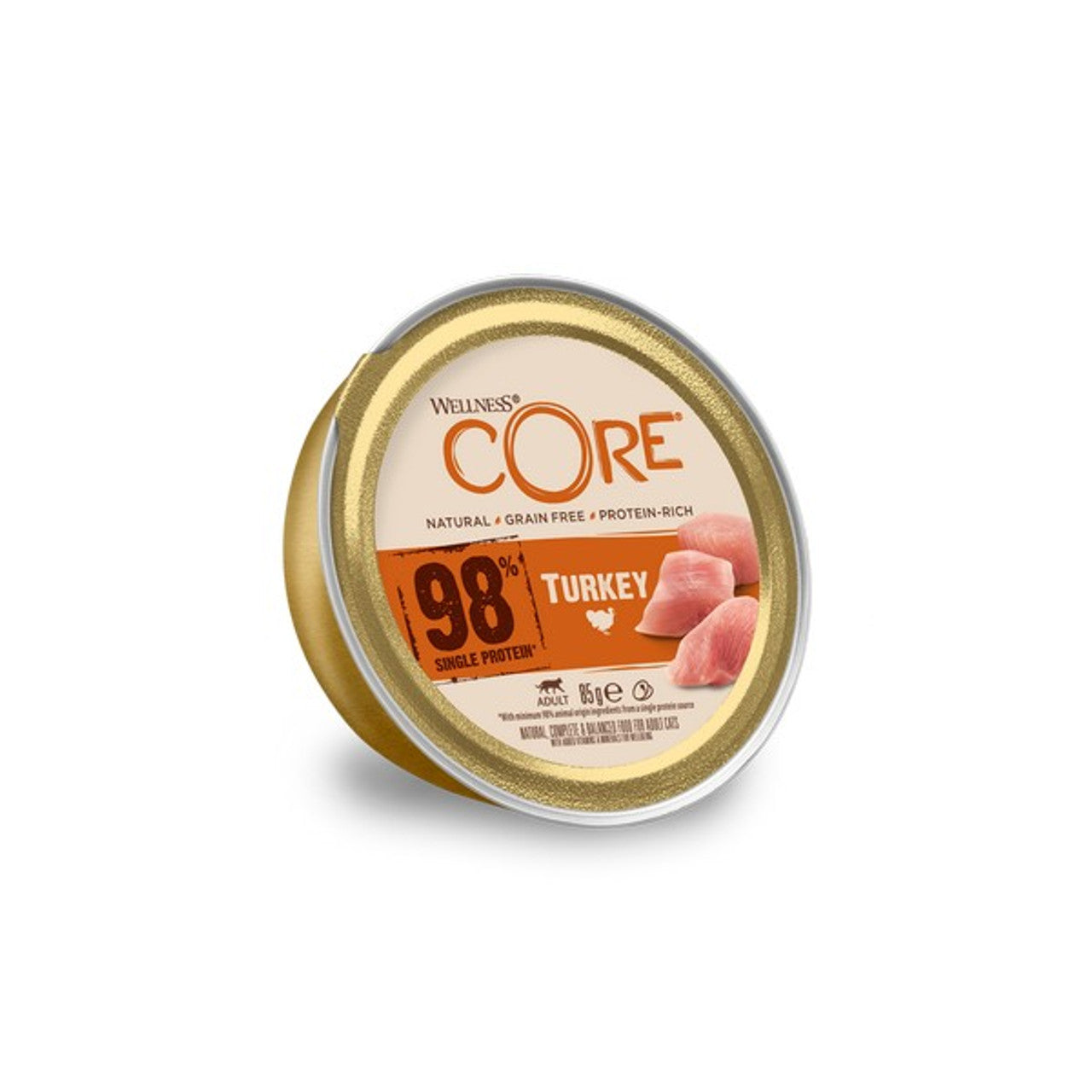 Wellness CORE Cat Wet Adult 98% Single Protein Turkey 85g