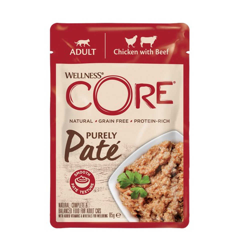 Wellness CORE Cat Wet Purely Paté Adult Chicken with Beef 85g