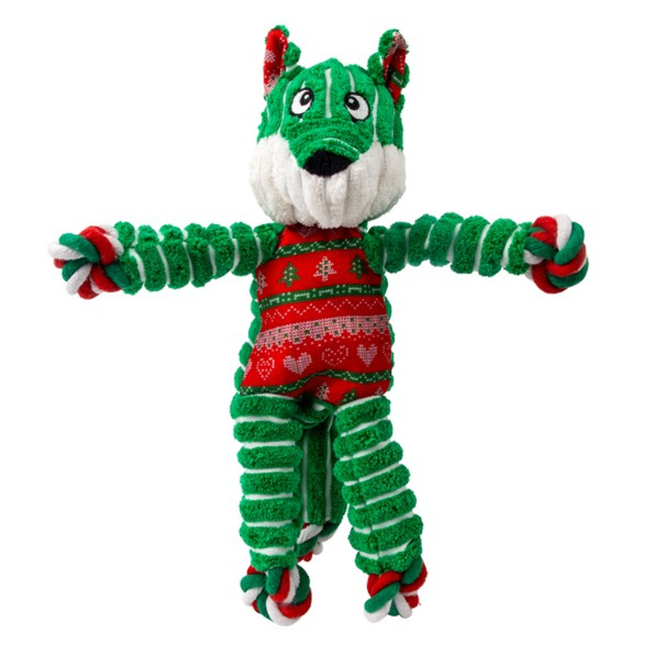 KONG Holiday 2025 Floppy Knots Fox Small Medium