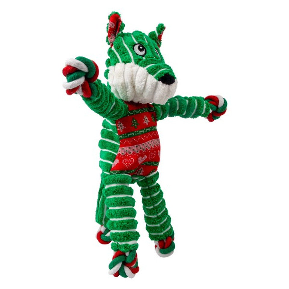 KONG Holiday 2025 Floppy Knots Fox Small Medium