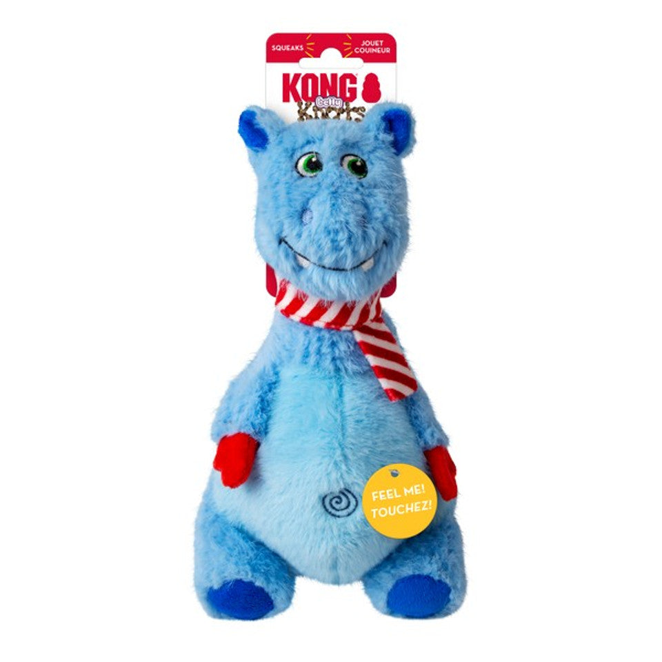 KONG Holiday 2025 Knots Belly Hippo Medium Large