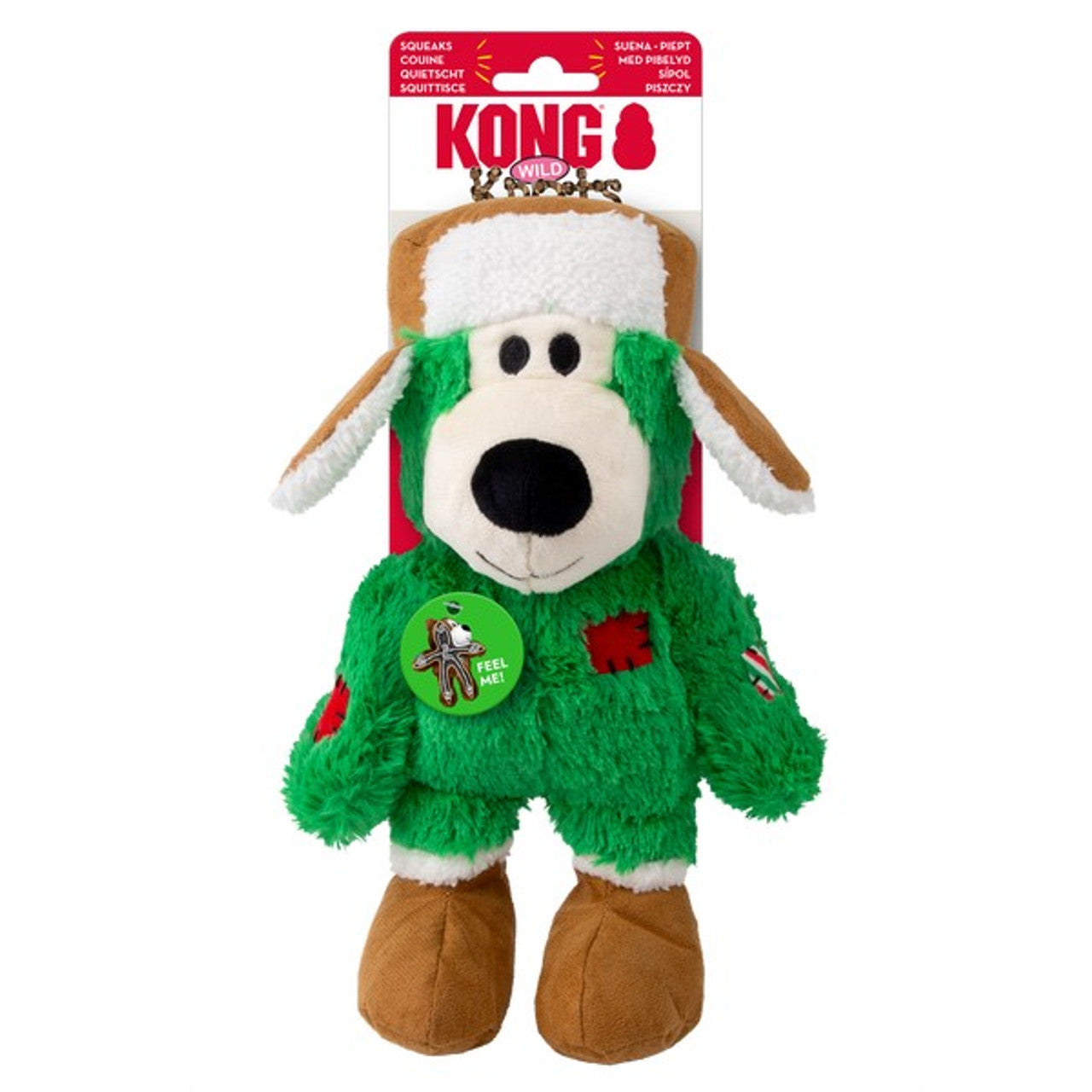 KONG Holiday 2025 Wild Knots Bear Assorted Medium Large