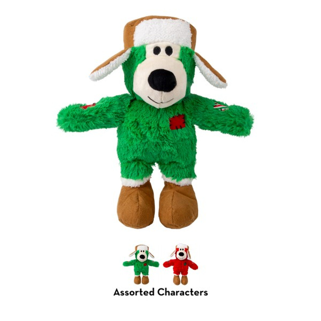 KONG Holiday 2025 Wild Knots Bear Assorted Medium Large