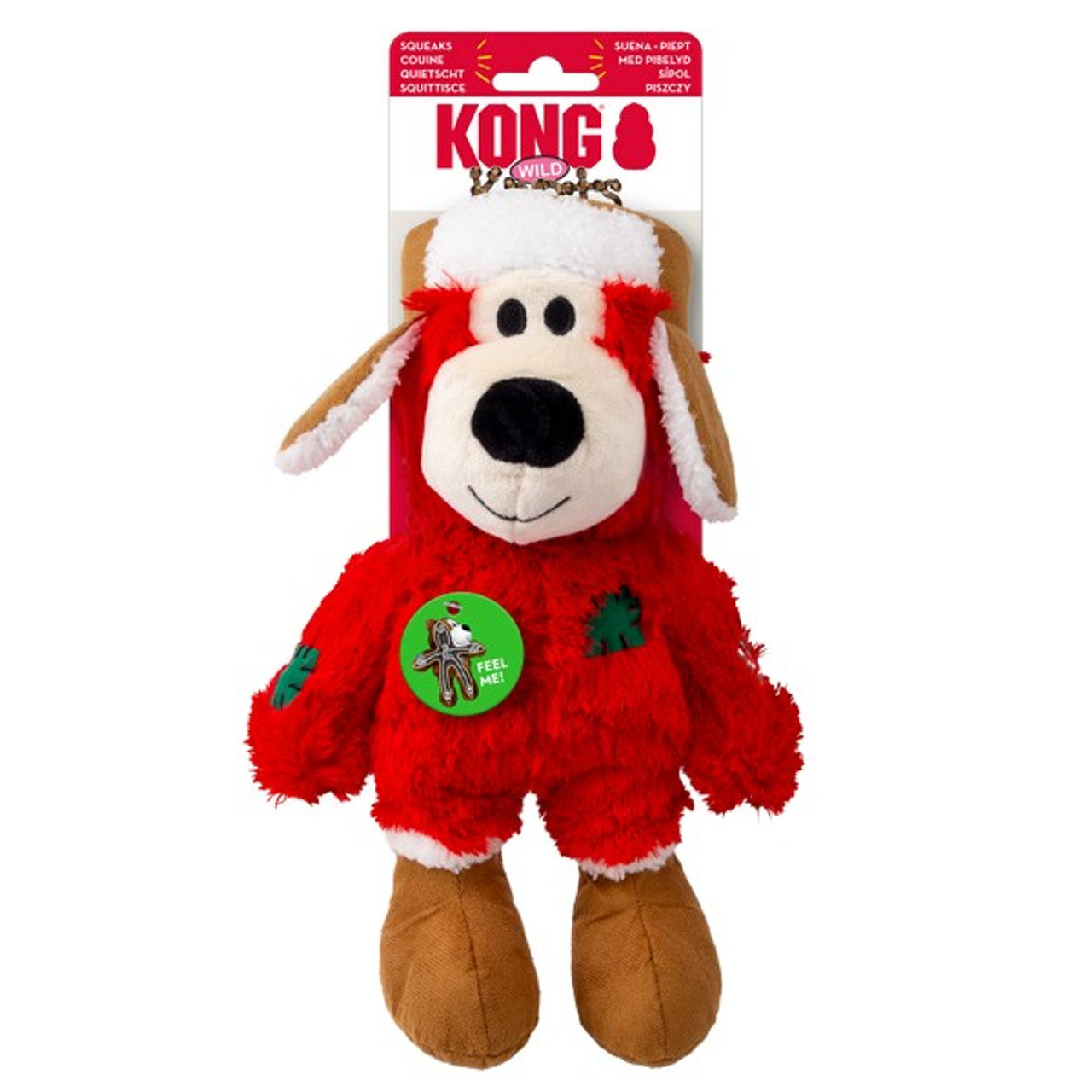 KONG Holiday 2025 Wild Knots Bear Assorted Medium Large
