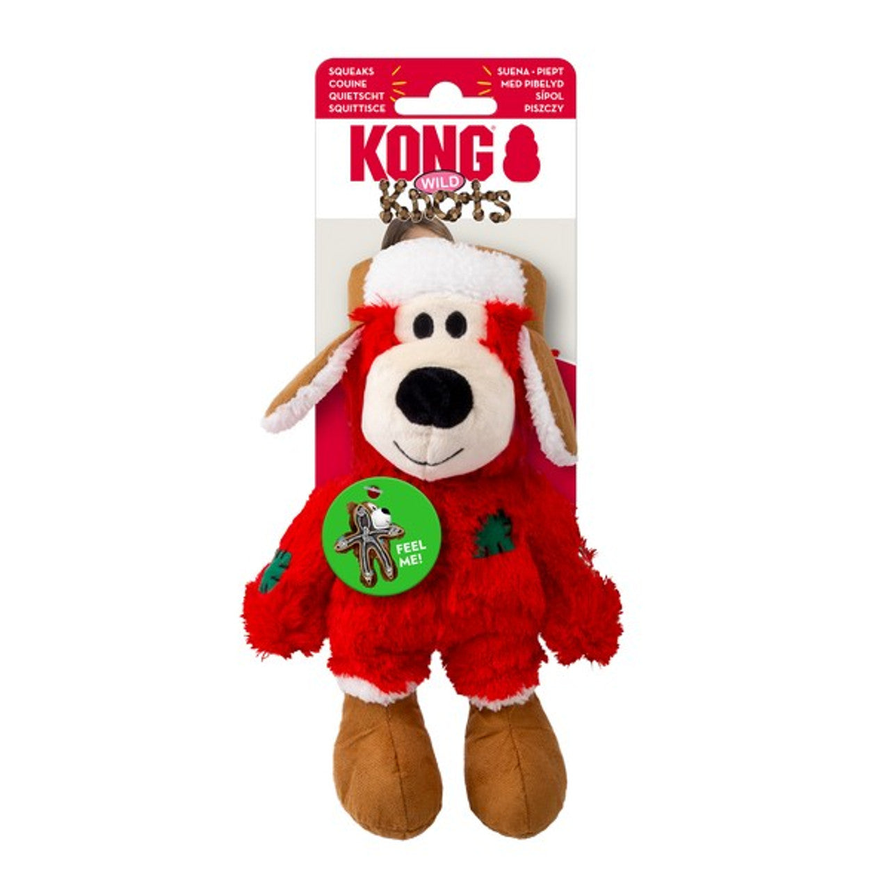 KONG Holiday 2025 Wild Knots Bear Assorted Small Medium