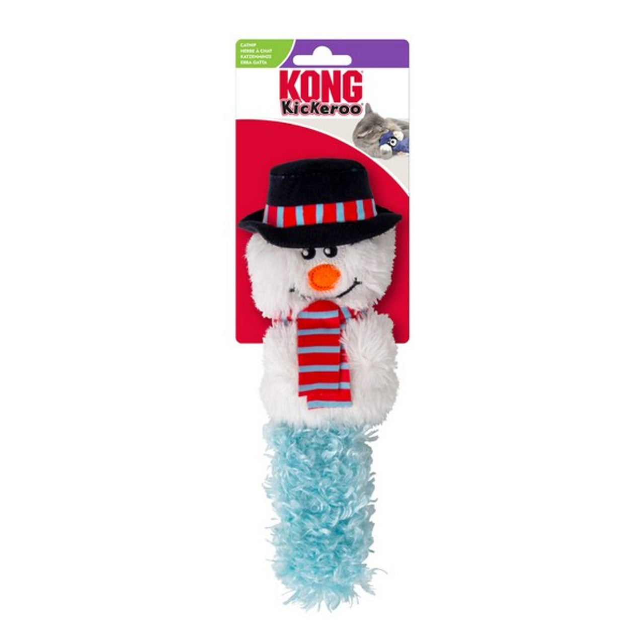 KONG Holiday 2025 Kickeroo Character Assorted Cat Toy