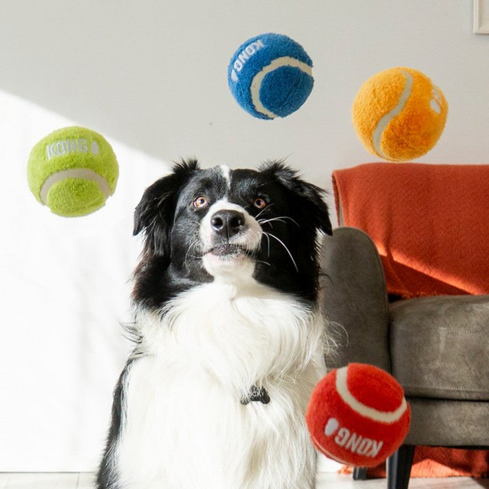 KONG Sport Softies Balls 3-Pack Assorted Medium