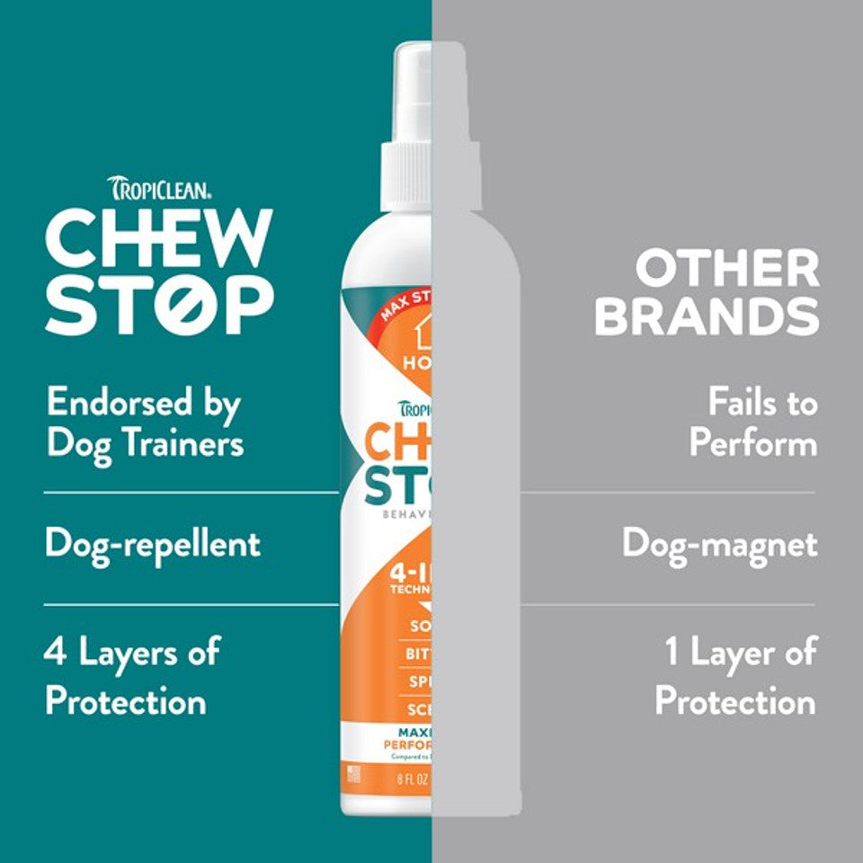 TropiClean Behaviour Chew Stop Max Home Spray