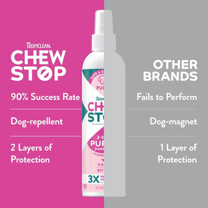TropiClean Behaviour Chew Stop Spray for Puppies