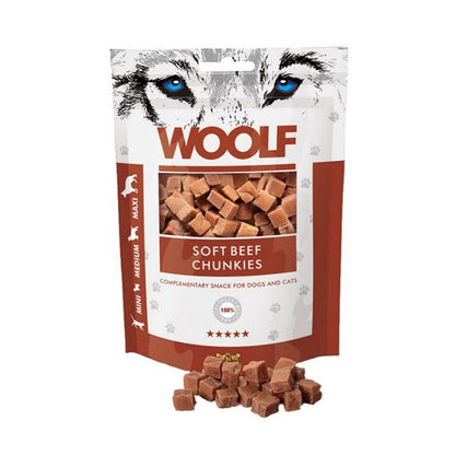 CoA Woolf Soft Beef Chunkies 100g