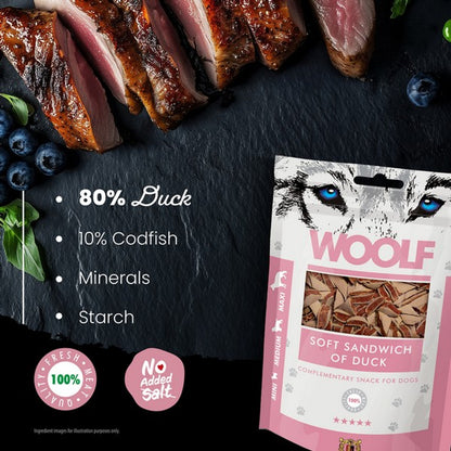 CoA Woolf Soft Sandwich of Duck 100g