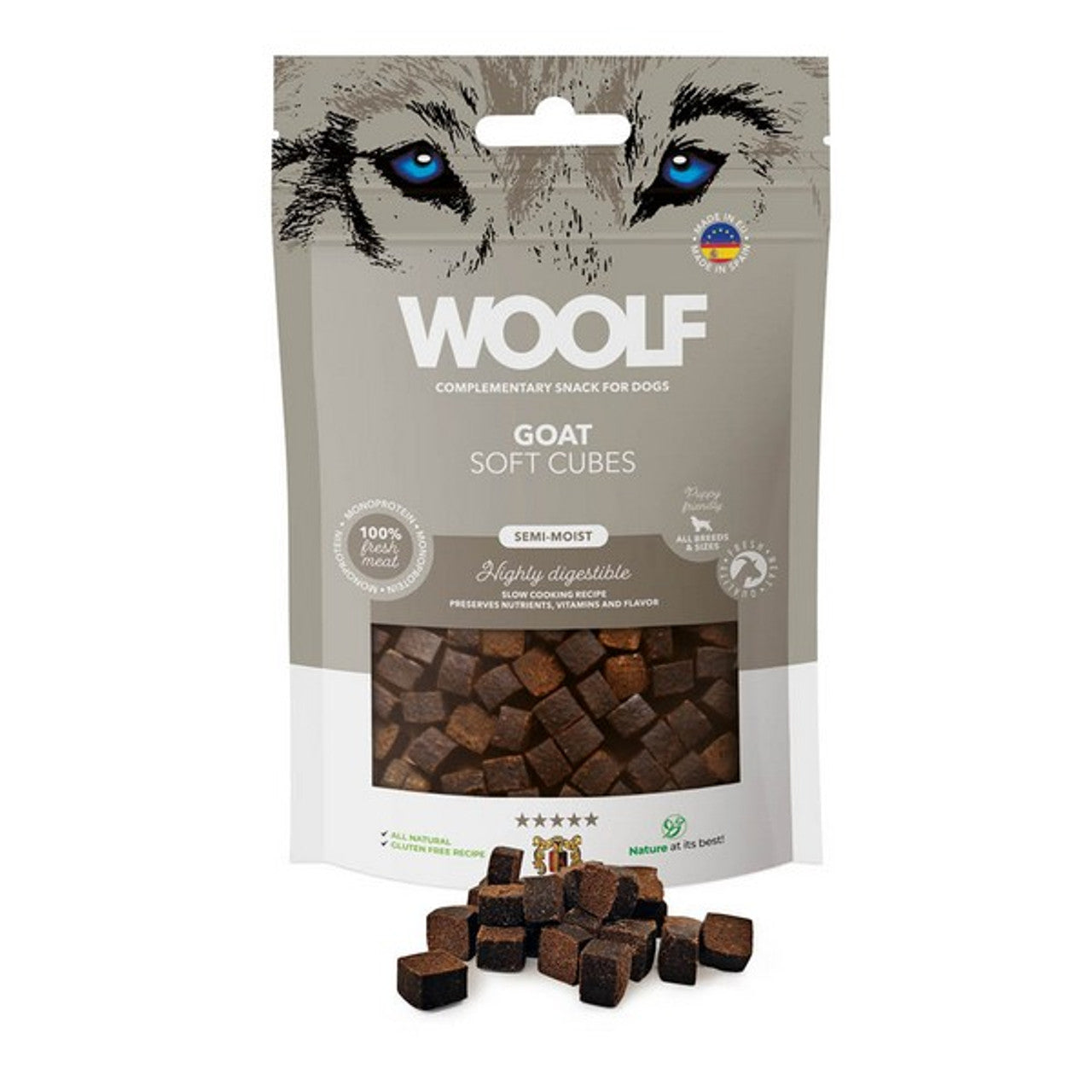 CoA Woolf Soft Cubes Goat 100g