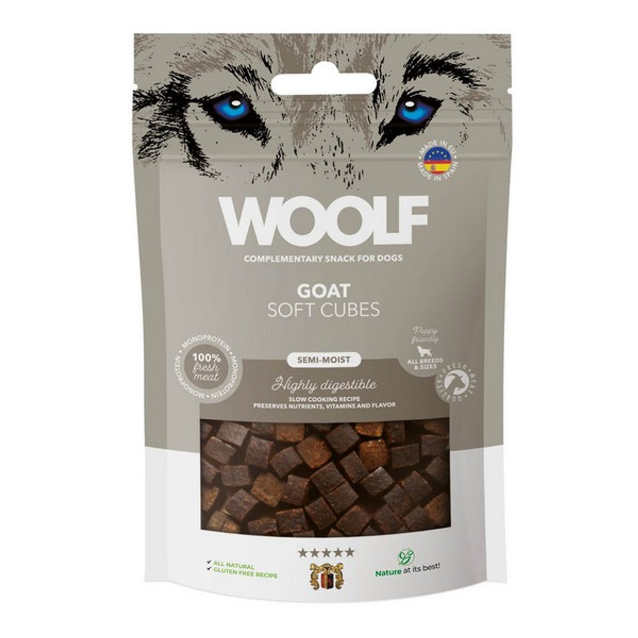 CoA Woolf Soft Cubes Goat 100g
