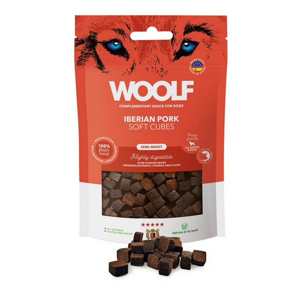 CoA Woolf Soft Cubes Iberian Pork 100g