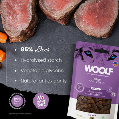 CoA Woolf Soft Cubes Deer 100g