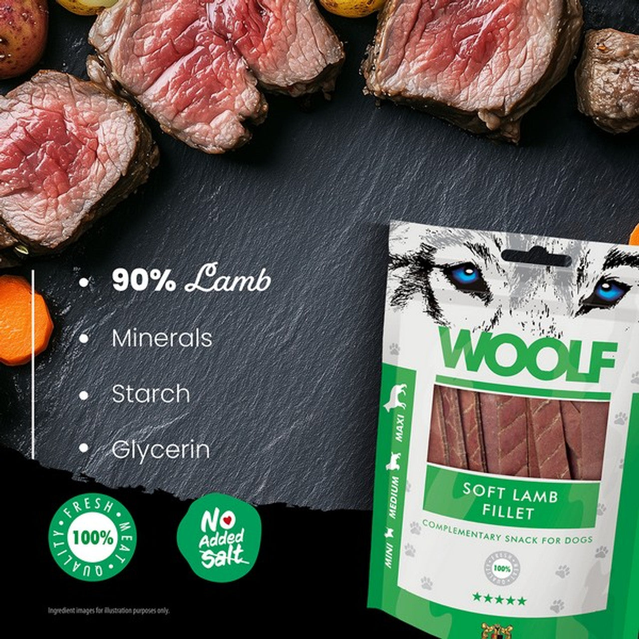 CoA Woolf Soft Lamb Fillet 100g
