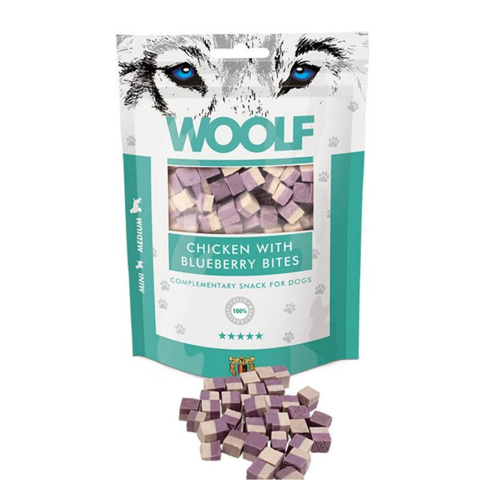CoA Woolf Chicken with Blueberry Bites 100g