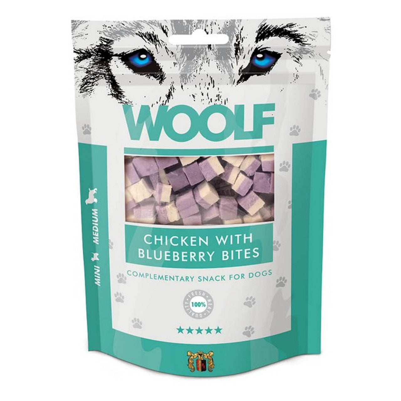CoA Woolf Chicken with Blueberry Bites 100g