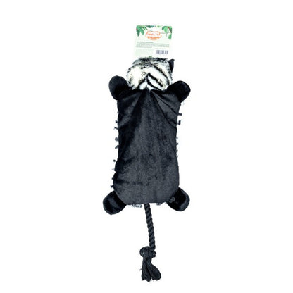 Animal Instincts Jungle Buddies Plush Zebra with Rope