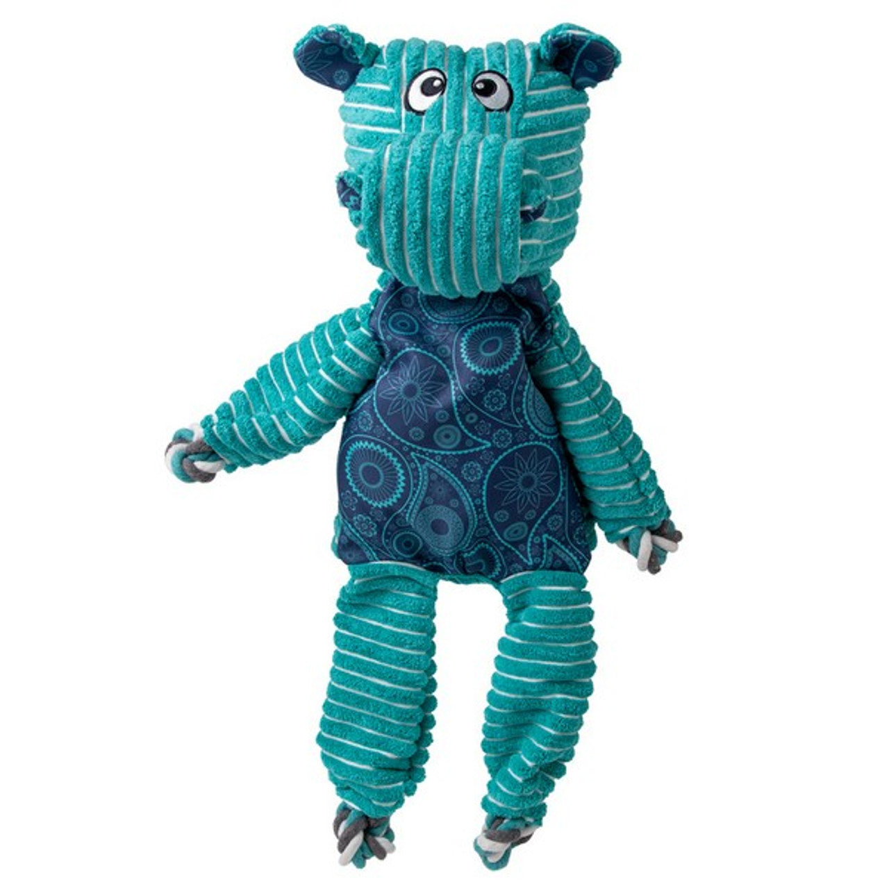 KONG Floppy Knots Hippo Jumbo Extra Large