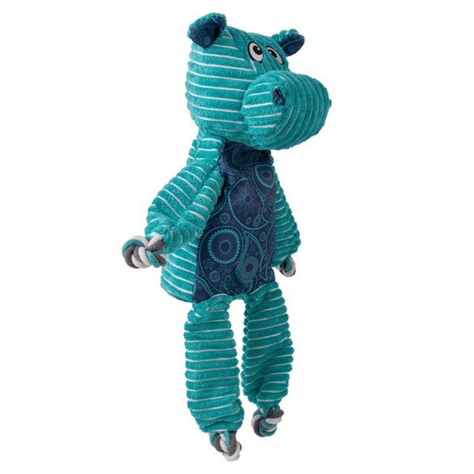 KONG Floppy Knots Hippo Jumbo Extra Large