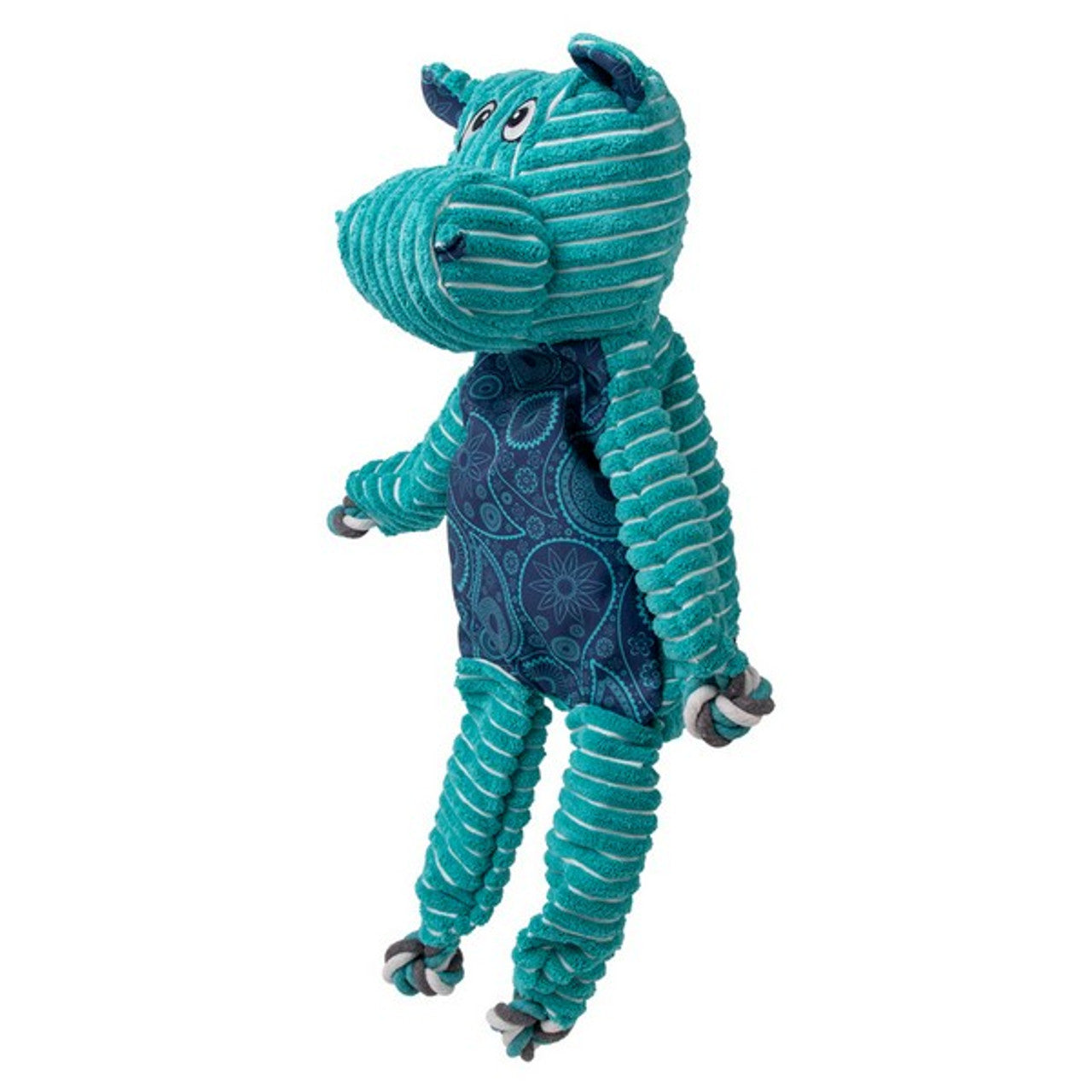 KONG Floppy Knots Hippo Jumbo Extra Large