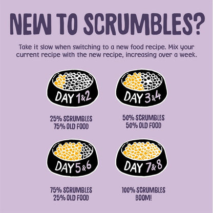 Scrumbles Grain Free Wet Dog Food Turkey 150g