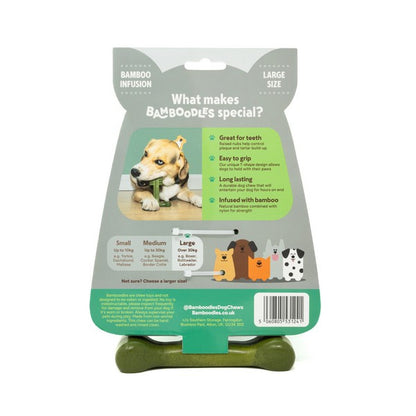 Bamboodles Dental-Bone Chew Toy Lamb & Mint Flavour