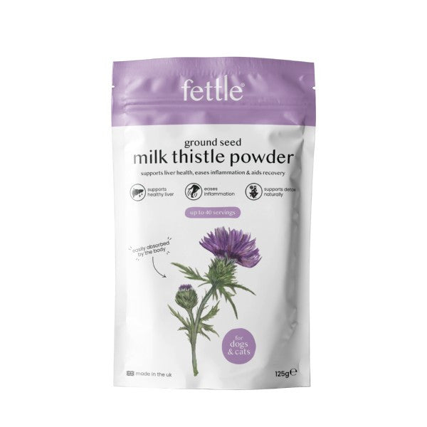 Fettle Ground Seed Milk Thistle Powder 125g