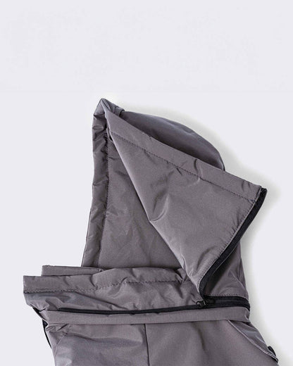 Hugo & Hudson Winter Dog Snowsuit - Grey