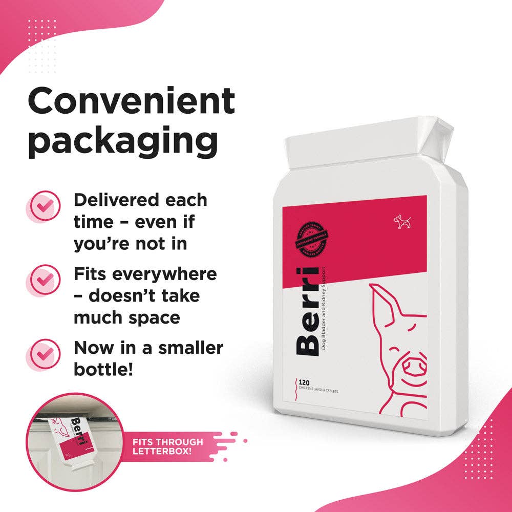 BERRI – Bladder & Kidney Cranberry Support for Dogs