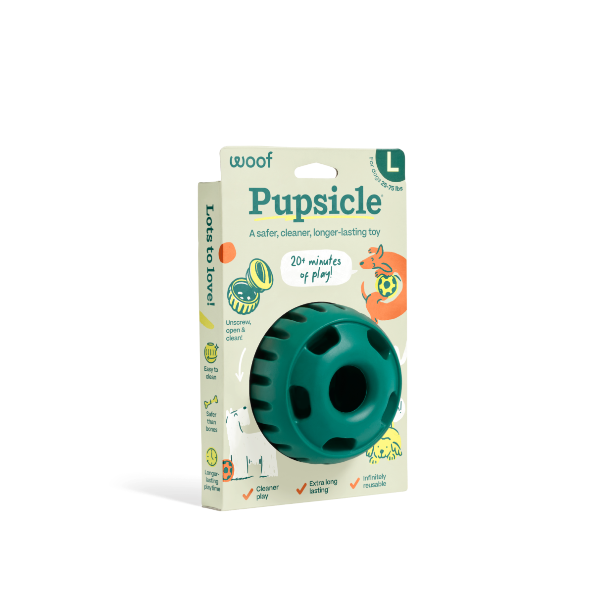 Woof | Pupsicle Forest Green