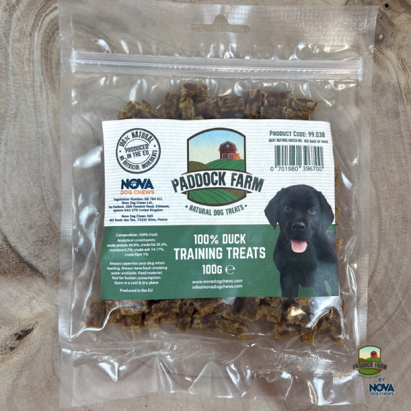 Paddock Farm 100% Meat Training Treats 100g