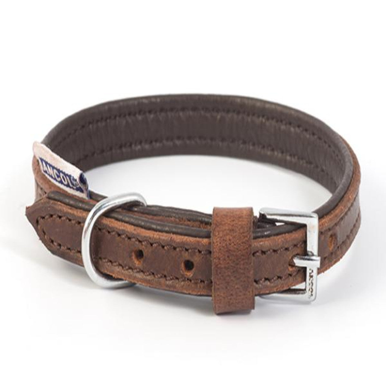 Ancol Vintage Leather Padded Collar