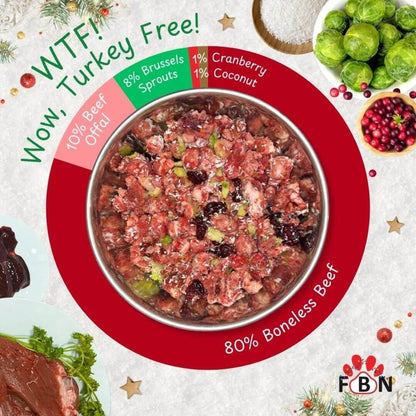 FBN WTF! Wow, Turkey Free Raw 1kg