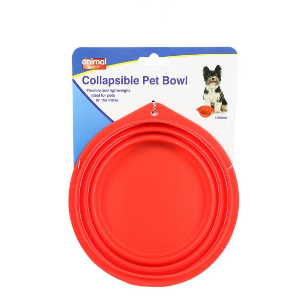 Animal Instincts Travel Collapsible Bowl 1L
