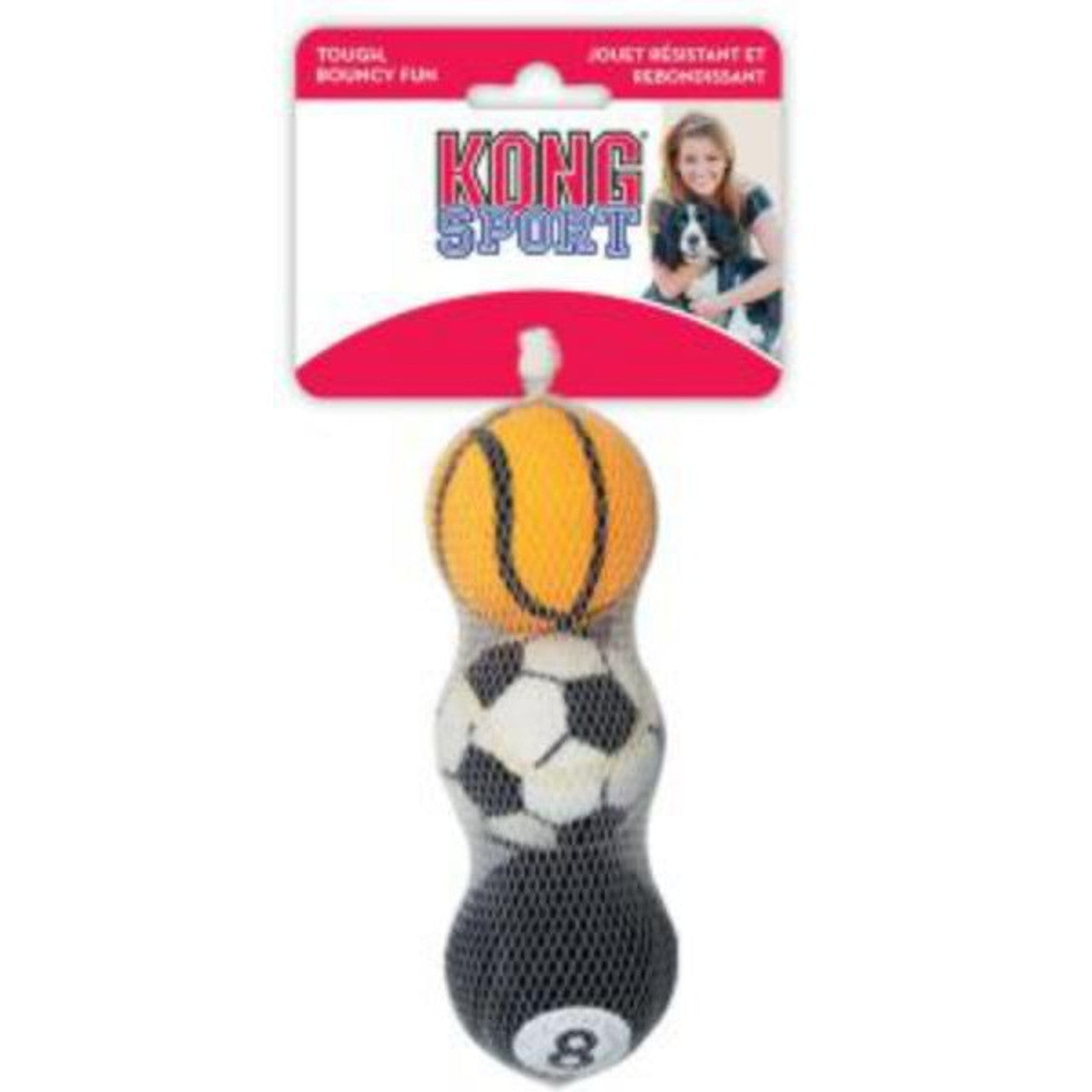 KONG Sport Balls 3-Pack Medium