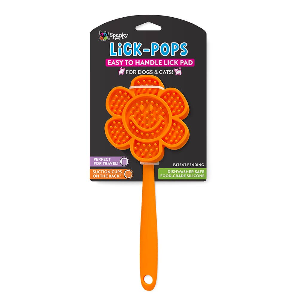 Lick Pops - Lick Pad Spatulas!: Smiley Flower